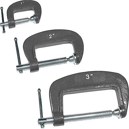 Performance Tool 3pc C Clamp Set W86012 Advance Auto Parts