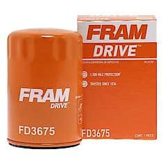 FRAM Drive Spin-on Oil Filter: Ideal for Conventional Oil, Protection ...