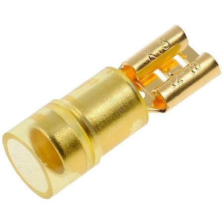 12-10 Gauge Female Insulated Terminal, .250 In., Yellow