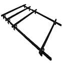 Roof Rack: Direct Fit, Textured Powder Coat, Black, Aluminum