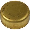 Brass Cup Expansion Plug 25.56mm, Height 0.430 (sold by each)