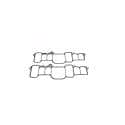 GM Original Equipment Intake Manifold Gasket Set