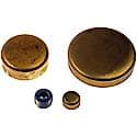 Brass Expansion Plug Kit, 10 Expansion Plugs, 4 Pipe Plugs