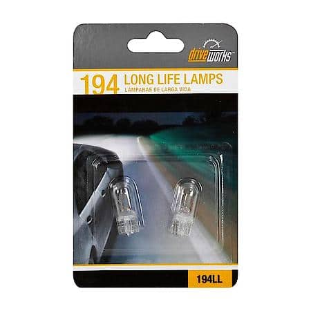 194 Long Life Lamps, 2 Pack