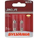 DE3175 Long Life: Mini Bulb, Standard Performance, 2 Pack