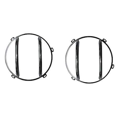 Euro Guard Kit; Headlight; Stainless Steel