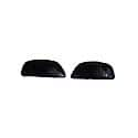 Headlight Cover, Light Covers, Black, 2 Pc Set