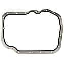 Lower Oil Pan Gasket Set: PermaDry Molded Rubber, 1 Piece Set