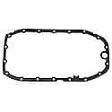 Oil Pan Gasket Set: High-Temperature Rubber-Coated Fiber, 1 Piece Set