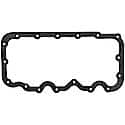 Lower Oil Pan Gasket Set: High-Temperature Rubber-Coated Fiber, 1 Piece Set