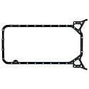 Oil Pan Gasket Set: Paper composite, 1 Piece Set