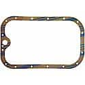 Oil Pan Gasket Set: Cork-Rubber, 1 Piece Set