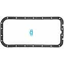 Oil Pan Gasket Set: High-Temperature Rubber-Coated Fiber, 2 Piece Set