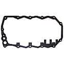 Oil Pan Gasket Set: PermaDry Molded Rubber, 2 Piece Set