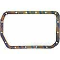 Oil Pan Gasket Set: Cork-Rubber, 1 Piece Set