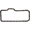 Oil Pan Gasket Set: Cork-Rubber, 1 Piece Set