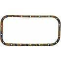 Oil Pan Gasket Set: Cork-Rubber, 1 Piece Set