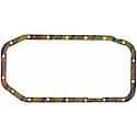 Oil Pan Gasket Set: Cork-Rubber, 1 Piece Set