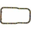 Oil Pan Gasket Set: Cork-Rubber, 1 Piece Set