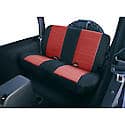 Seat Cover Kit; Rear; Neoprene Red