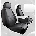 FIA NP98-16 Gray, Custom Seat Cover Front 40/20/40, Neoprene, Black/Gray