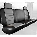 FIA SL62-33 Gray, Custom Seat Cover Rear 60/40, Leatherette, Black/Gray