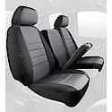 FIA NP99-38 Gray, Custom Seat Cover Front 40/20/40, Neoprene, Black/Gray