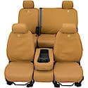 Carhartt SeatSaver Custom First Row Seat Cover: Brown, 40/20/40 Bench Seat, 1 Pk