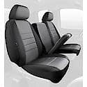 NP99-45 GRAY, Custom Seat Cover Front 40/20/40, Neoprene, Black/Gray