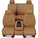 SeatSaver Custom Second Row Seat Cover: Tan, 40/20/40 Bench Seat, 1 Pk