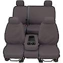 SeatSaver Custom Second Row Seat Cover: Grey, Polycotton, 40/60 Bench Seat, 1 Pk