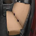 Lowback Rear Bench Seat - 63-1/2"W X 20.5"D X 23"H, Tan, Polycotton