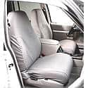 SeatSaver Custom First Row Seat Cover: Tan, Polycotton, Bucket Seats, 2 Pk