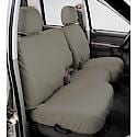 SeatSaver Custom First Row Seat Cover: Misty Grey, Bucket Seats, 2 Pk