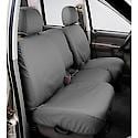 SeatSaver Custom First Row Seat Cover: Grey, Polycotton, Bench Seat, 1 Pk