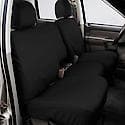 SeatSaver Custom Second Row Seat Cover: Charcoal, Polycotton, Bench Seat, 1 Pk