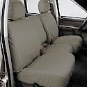 SeatSaver Custom Second Row Seat Cover: Misty Grey, 50/50 Bench Seat, 1 Pk