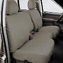 SeatSaver Custom Second Row Seat Cover: Misty Grey, Polycotton, Bench Seat, 1 Pk