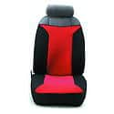 SeatGloves Universal Fit Bucket Seat Covers - Polycotton, Red