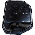 Transmission Oil Pan: Direct Fit, Steel, 6.5 Quart