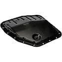 Transmission Oil Pan: Direct Fit, Steel, 8 Quart