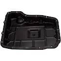 Transmission Oil Pan: Direct Fit, Steel, 17.5 Quart