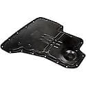 Transmission Oil Pan: Direct Fit, Steel, 7.4 Quart