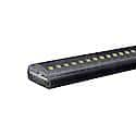 18" Flexible Split Light Bar, High Power Chip On Board Led, Tinted Polycarbonate