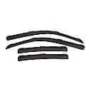 Ventvisor Window Visors: In-Channel Mount, Smoke, Front And Rear, 4 Pc