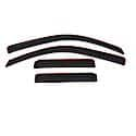 Ventvisor Window Visors: In-Channel Mount, Smoke, Front And Rear, 4 Pc