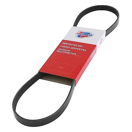 Serpentine Belt: 45.0" Long, 6 Rib Count