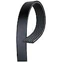 V-Ribbed Serpentine Belt: 65.535" Long, 6 Rib Count, Exact Fit