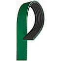 V-Ribbed (Heavy Duty) Serpentine Belt: 66.4" Long, 6 Rib Count, Exact Fit