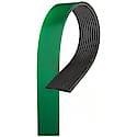 V-Ribbed (Heavy Duty) Serpentine Belt: 62" Long, 10 Rib Count, Exact Fit